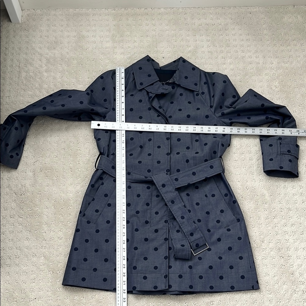 Banana Republic Blue Polka Dot Jacket